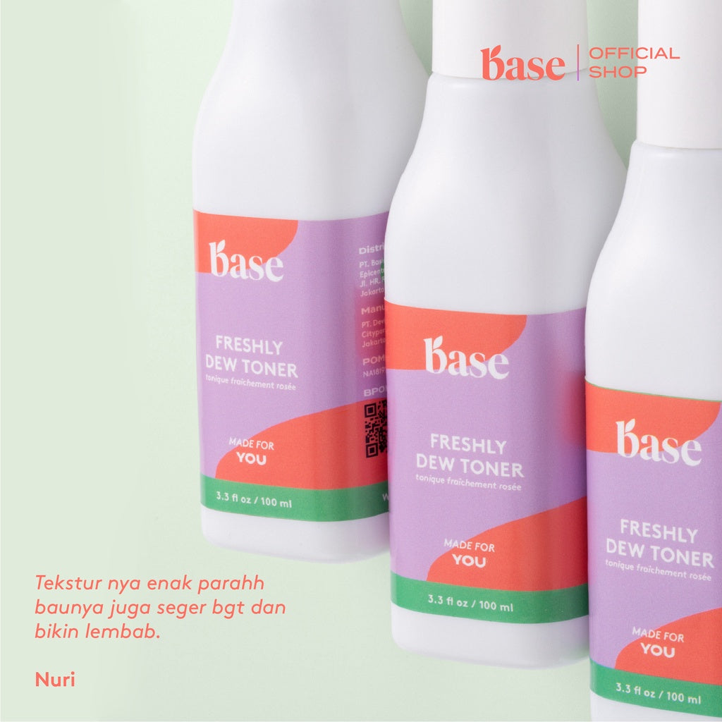 BASE Freshly Dew Toner - Glow Mates Exclusive