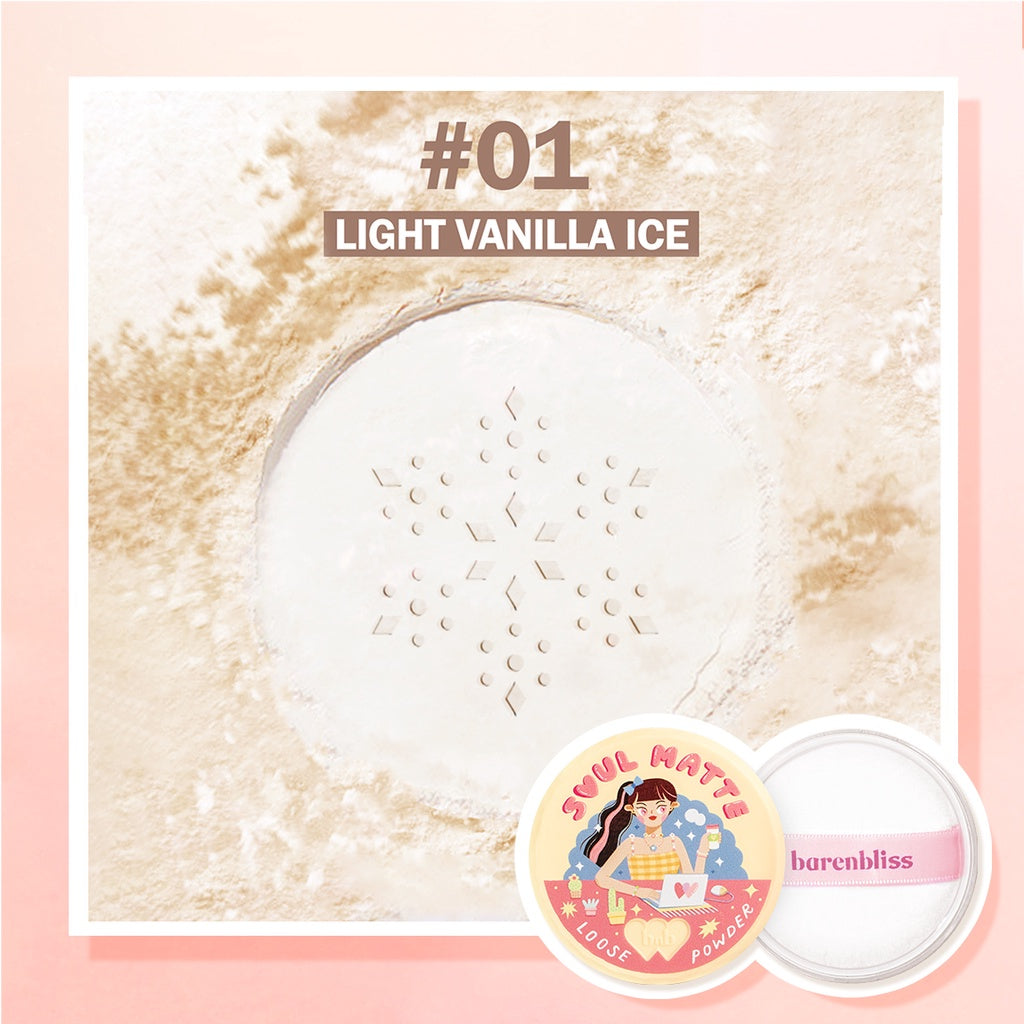 BNB barenbliss Soul-Matte Loose Powder Korea Bedak Tabur - Glow Mates Exclusive