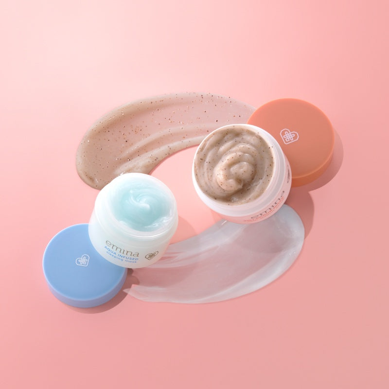Emina 2 in 1 Scrub Mask - Glow Mates Exclusive