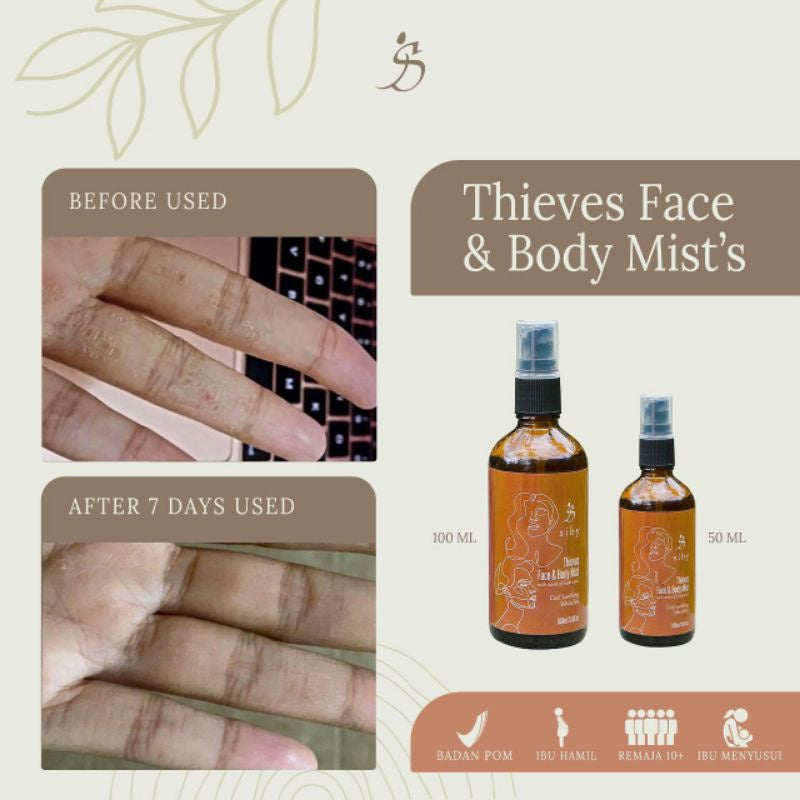 Face Mist Siby Thieves Face and Body Mist - Glow Mates Exclusive