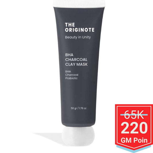 The Originote BHA Charcoal Clay Mask - Glow Mates Exclusive