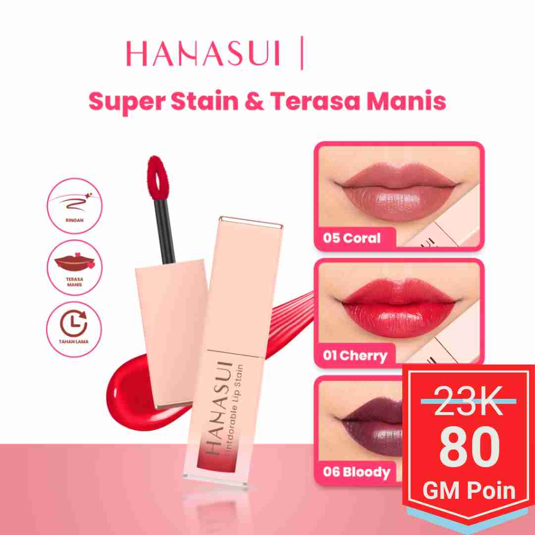 Hanasui Tintdorable Lip Stain - Glow Mates Exclusive