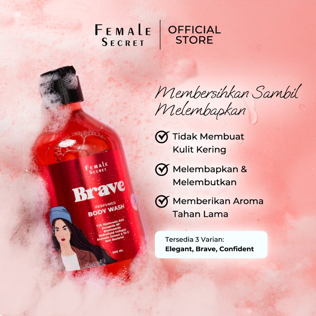 Female Secret Confident Body Lotion/Body wash - 2700 Poin GM
