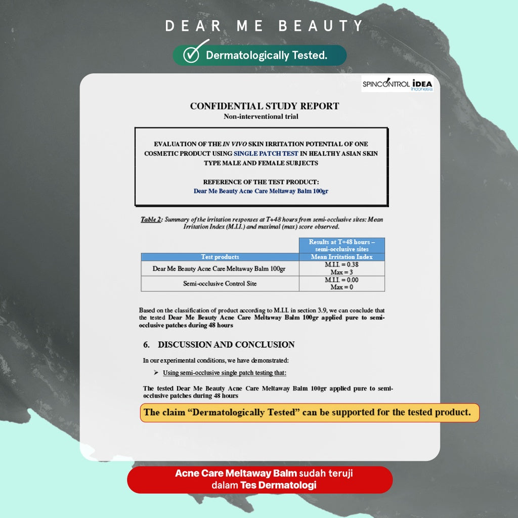 Dear Me Beauty Acne Care Meltaway Balm - Glow Mates Exclusive