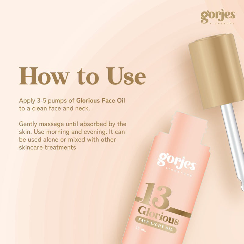 KOErx | Gorjes Glorious 13 Face Light Oil - Glow Mates Exclusive