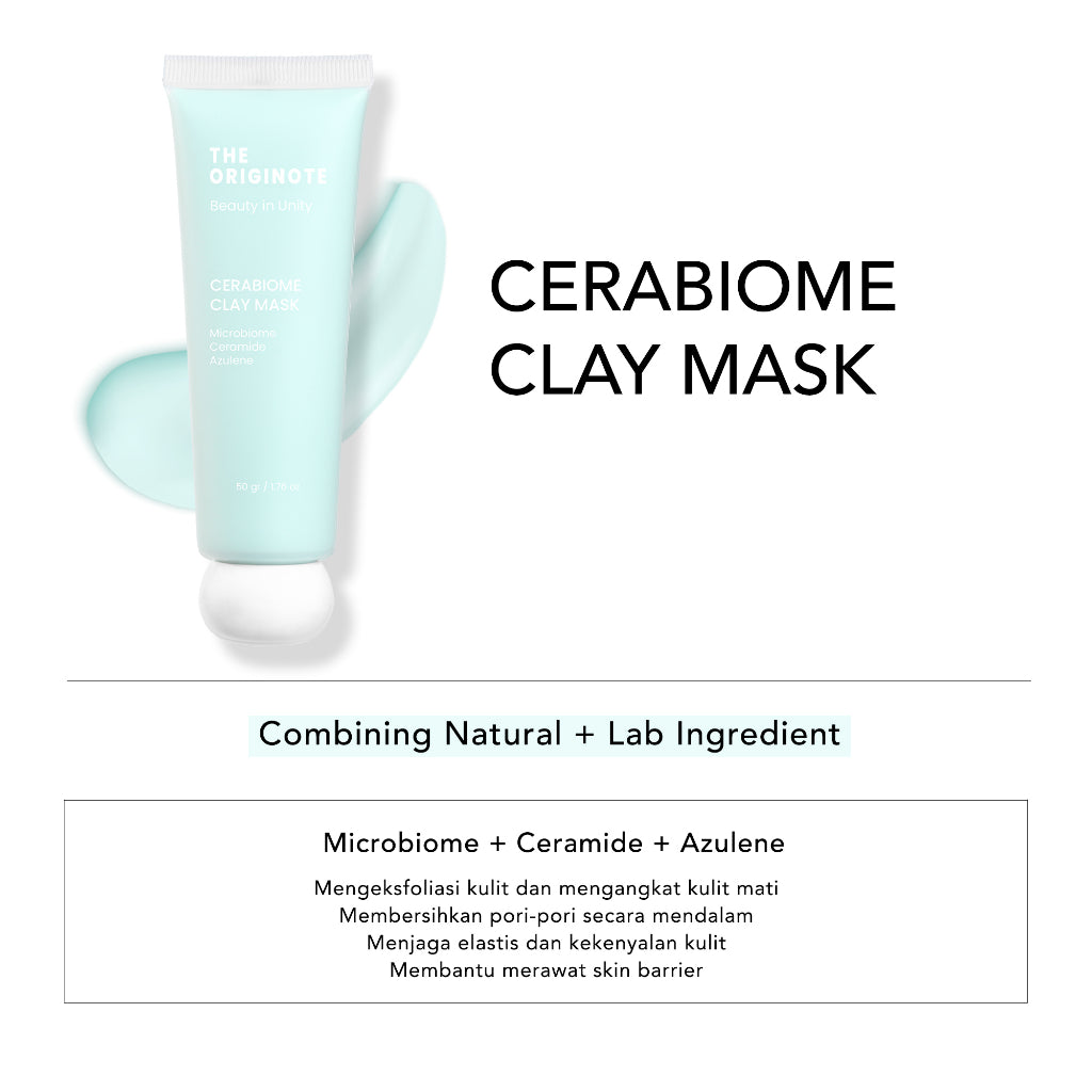 The Originote Cerabiome Clay Mask - Glow Mates Exclusive
