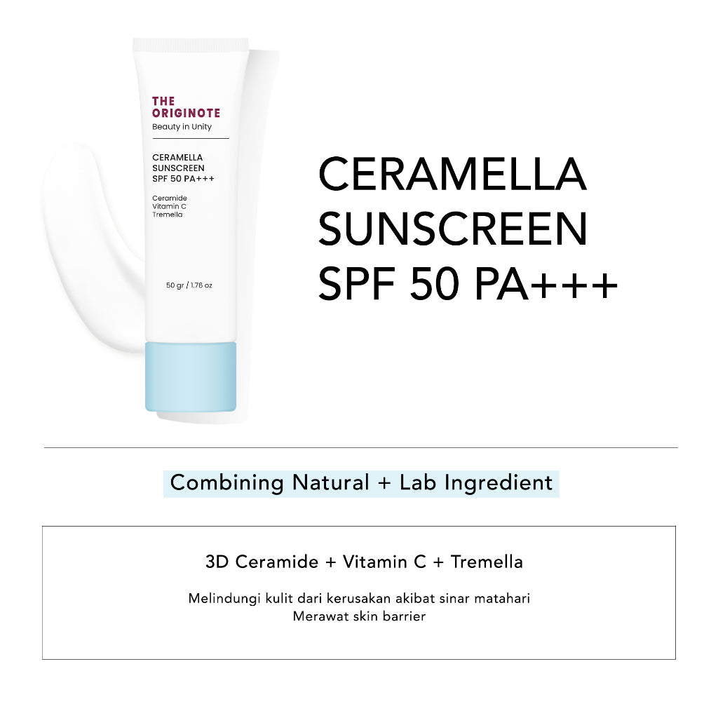 The Originote Ceramella Sunscreen SPF50 PA+++ - Glow Mates Exclusive