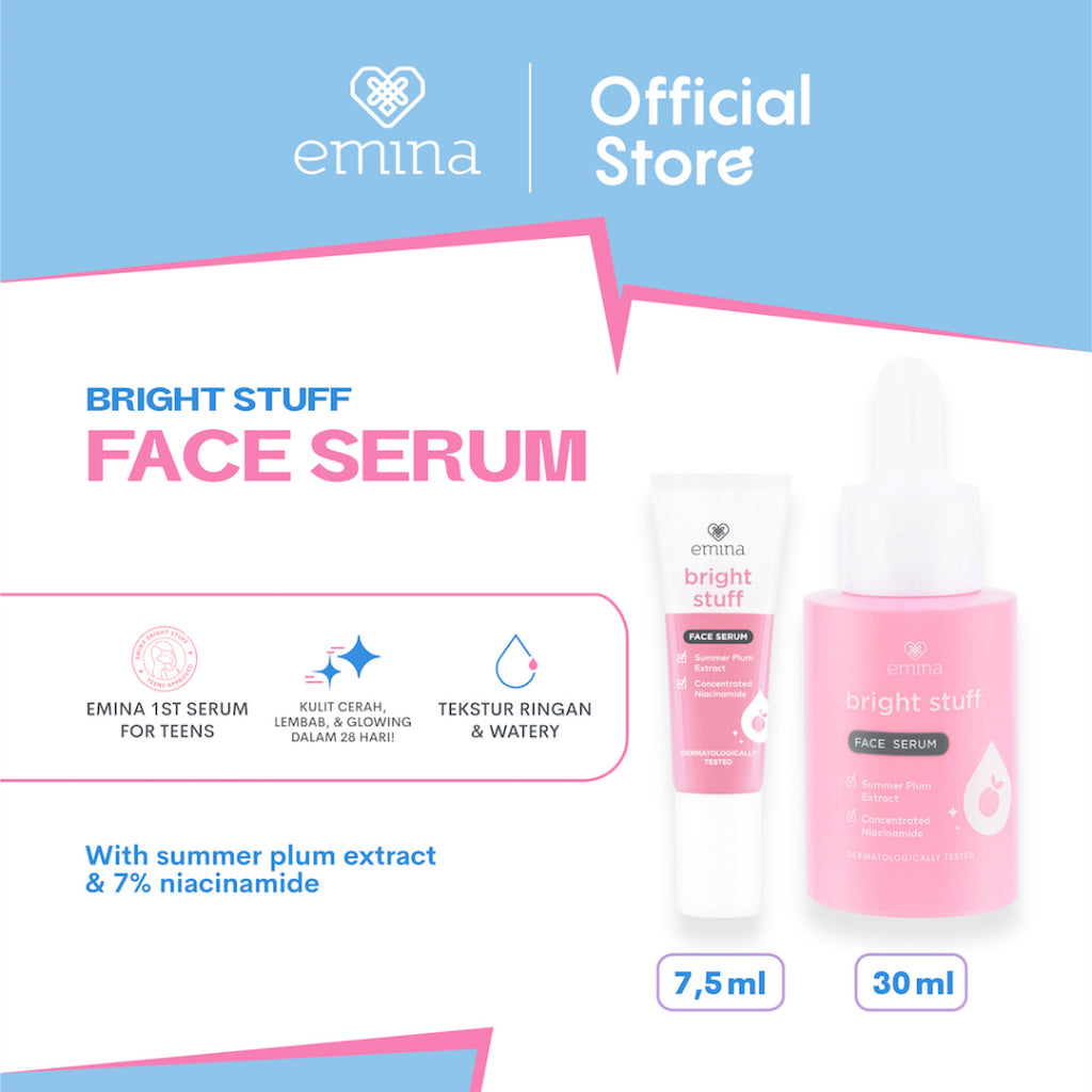 Emina Bright Stuff Face Serum (30 mL) - Glow Mates Exclusive