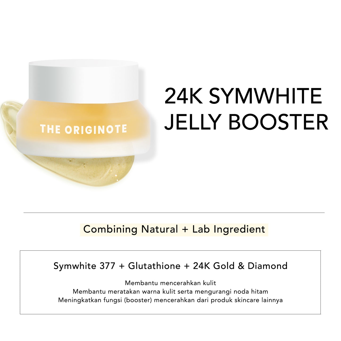 The Originote 24k Symwhite Jelly Booster - Glow Mates Exclusive