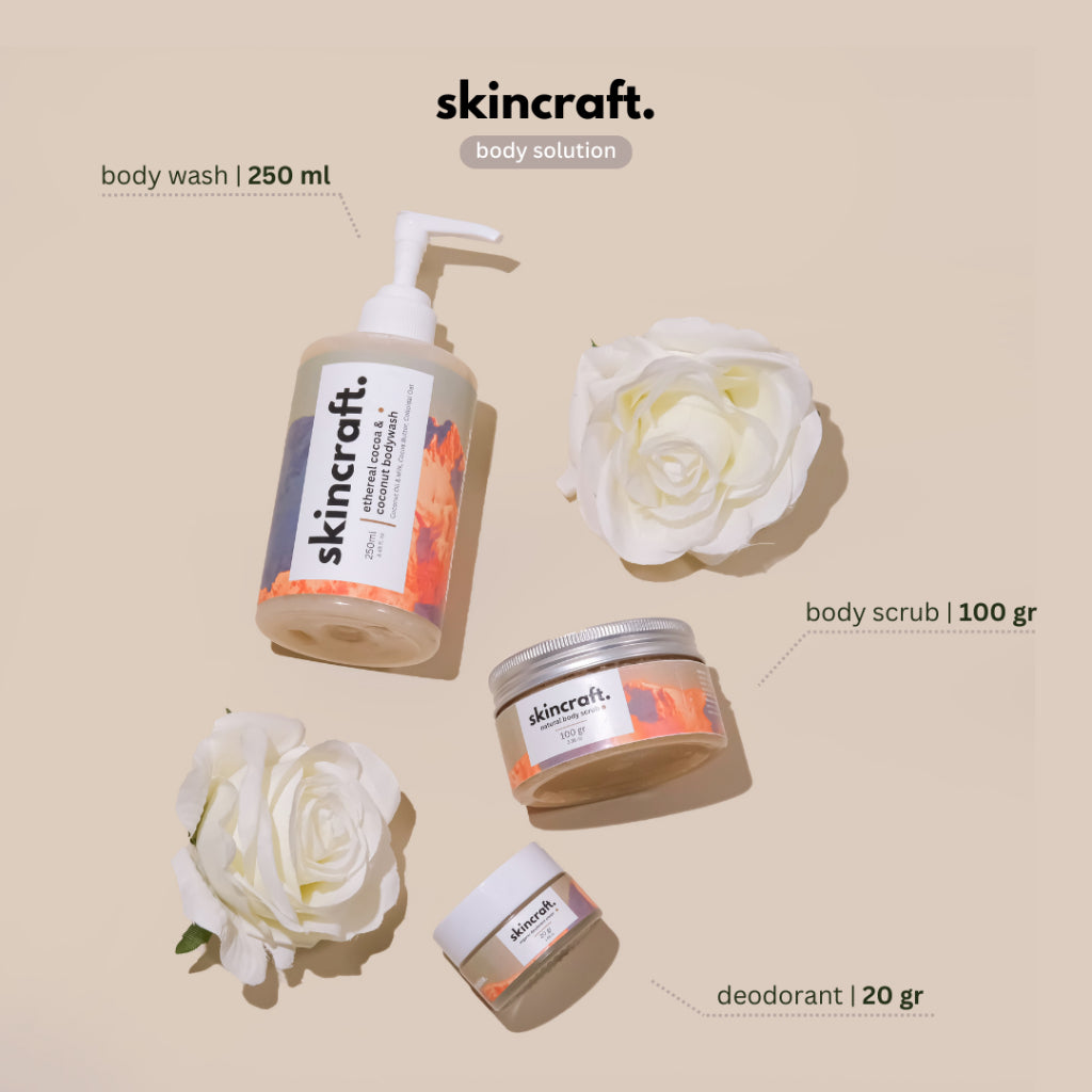 Skincraft Natural Deodorant Solid Cream - Glow Mates Exclusive