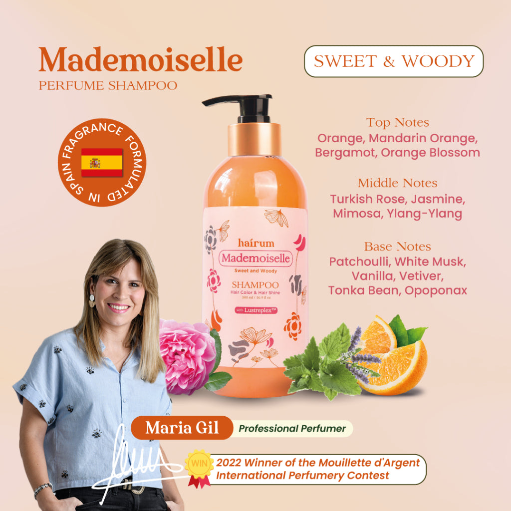 Hairum Mademoiselle Shampoo Perfume - Glow Mates Exclusive