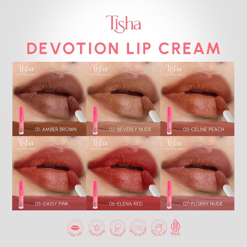 TISHA Devotion Lip Cream - Glow Mates Exclusive