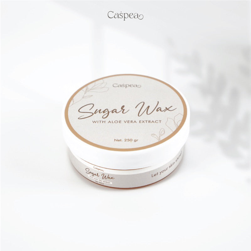 Caspea Sugar Wax with Aloe Vera Extract - Glow Mates Exclusive