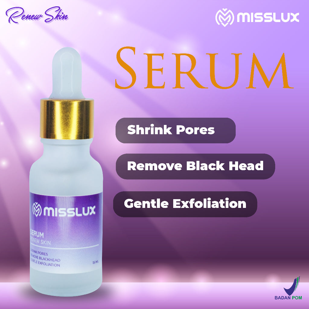 MISSLUX Paket Skincare renew skin perfect extra rejuvenation - Glow Mates Exlusive