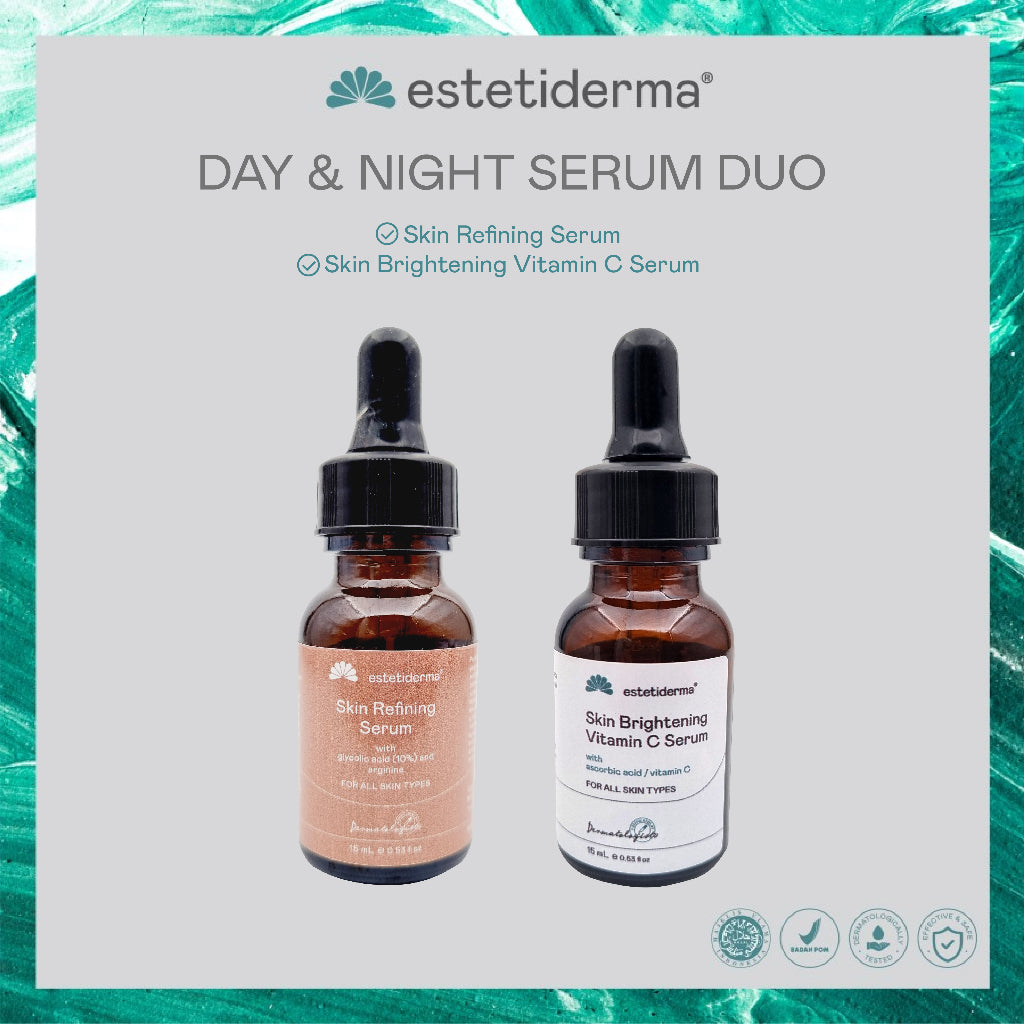 Estetiderma Day & Night Serum Duo - 700 Poin GM