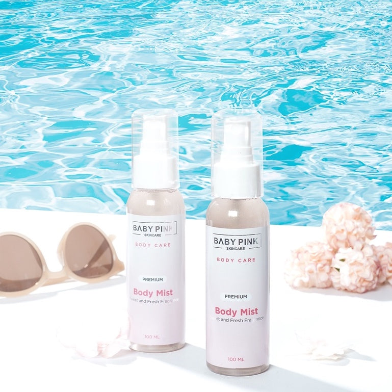 Baby Pink Premium Body Mist Sweet and Fresh Fragrance - Glow Mates Exclusive