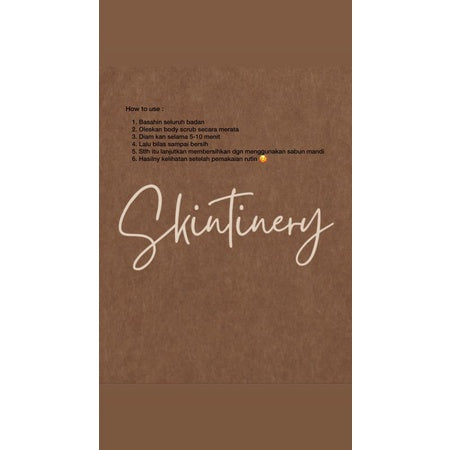 Skintinery-Arabica coffee Scrub