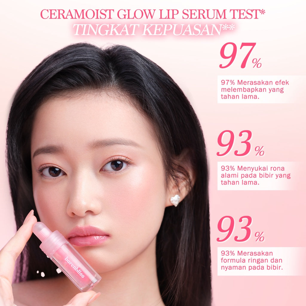 BNB barenbliss Ceramoist Glow Lip Serum - Glow Mates Exclusive