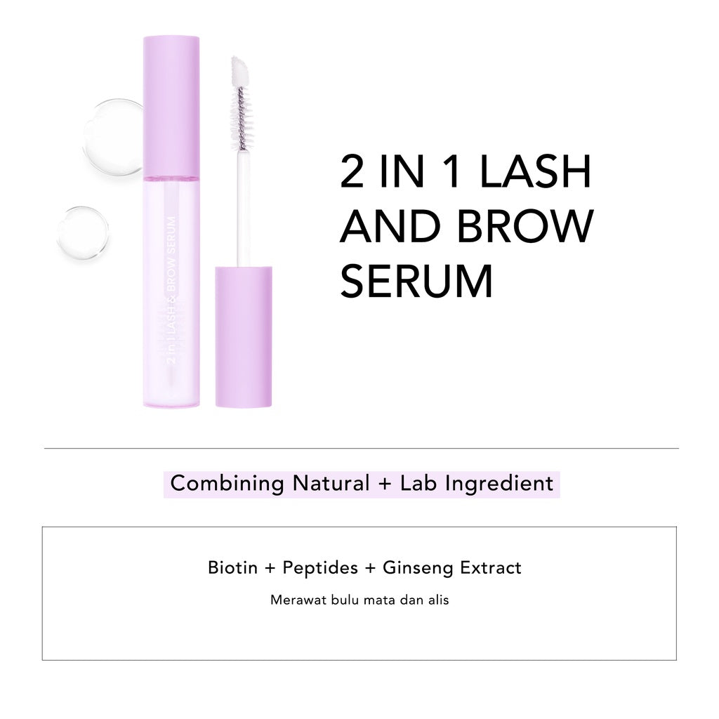 The Originote 2in1 Lash and Brow Serum Eye Lash Serum - Glow Mates Exclusive