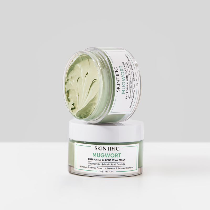 SKINTIFIC Mugwort Anti Pores & Acne Clay Mask