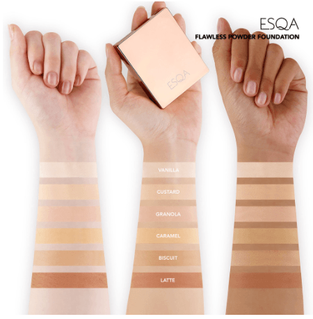 ESQA Flawless Powder Foundation - Glow Mates
