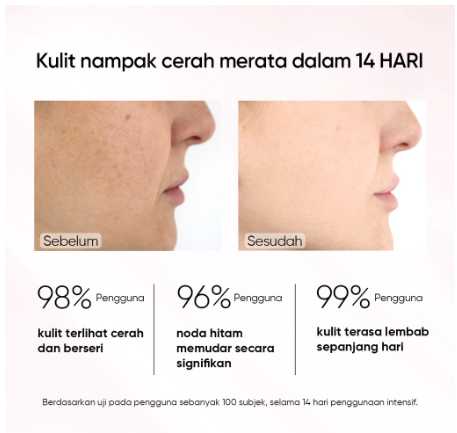 SKINTIFIC MSH Niacinamide Brightening Moisture Gel 30g Day Cream Night Cream Moisturizer Krim Wajah