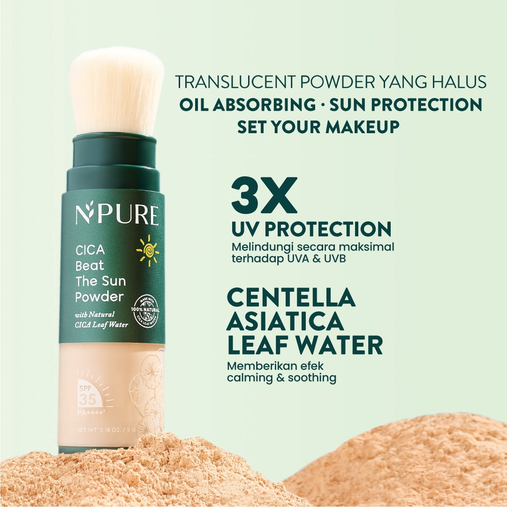NPURE Sunscreen Powder Cica
