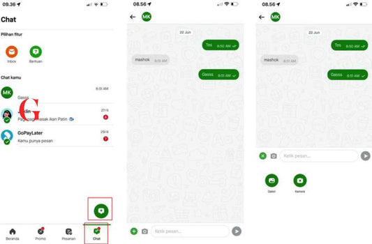 Chatting di Gojek Lagi Viral: Cara Chatting di Gojek