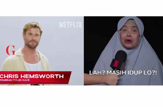 Chris Hemsworth Ngobrol dengan Emak-Emak Viral di Iklan Netflix Pakai Bahasa Indonesia, Jawab Pertanyaan: Lah, Masih Idup Lo?