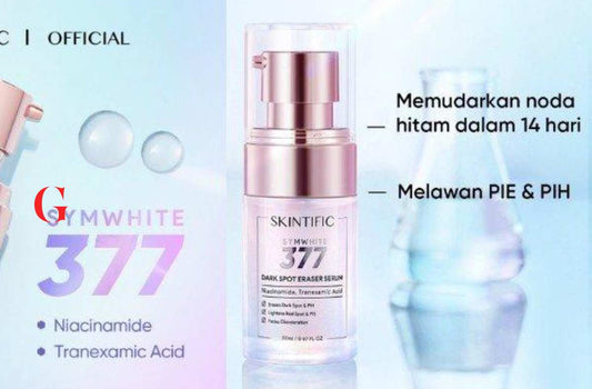 Skintific Symwhite 377: Serum Pudarkan Noda Hitam dalam 14 Hari