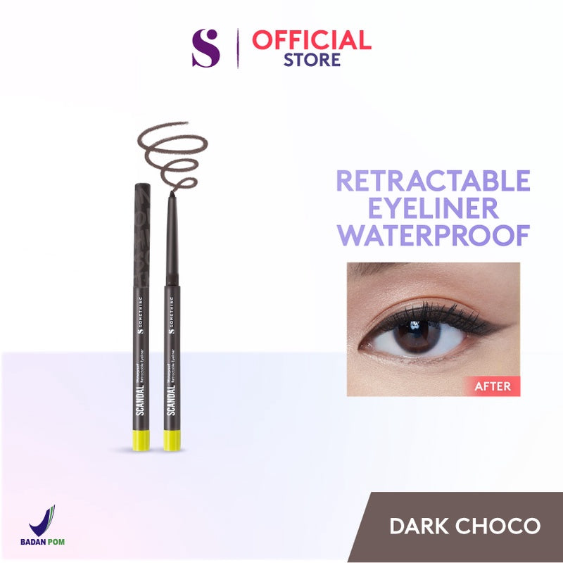 SOMETHINC SCANDAL Waterproof Retractable Eyeliner - Glow Mates Exclusive