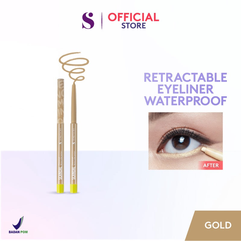 SOMETHINC SCANDAL Waterproof Retractable Eyeliner - Glow Mates Exclusive