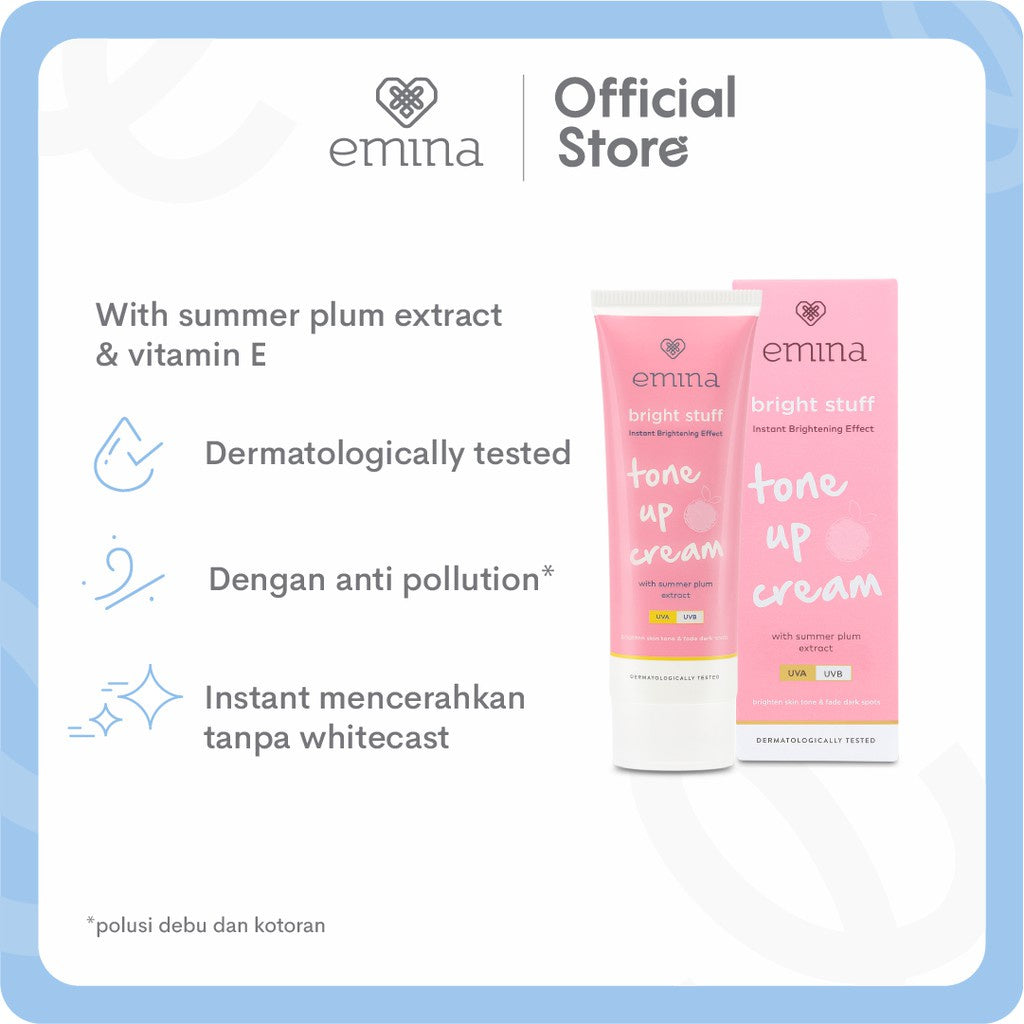 Emina Bright Stuff Tone Up Cream - Glow Mates Exclusive