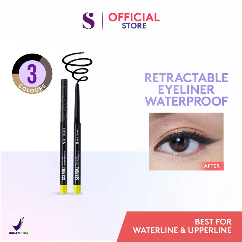 SOMETHINC SCANDAL Waterproof Retractable Eyeliner - Glow Mates Exclusive