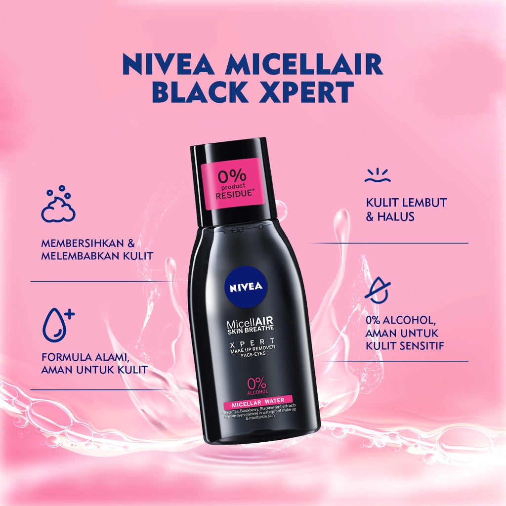 NIVEA Face MicellAir Black XPERT - Glow Mates Exclusive