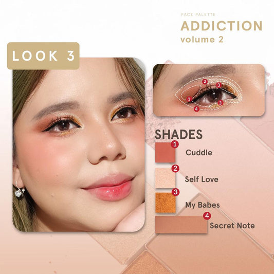 Loreca Addiction Face Palette Vol. 2 - 435 Poin GM