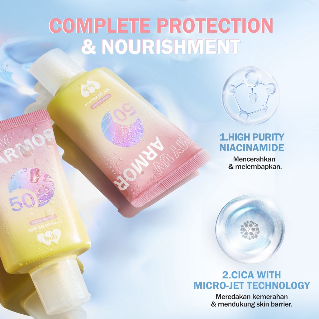 BNB barenbliss My UV Armor SPF 50 PA++++ - Glow Mates Exclusive