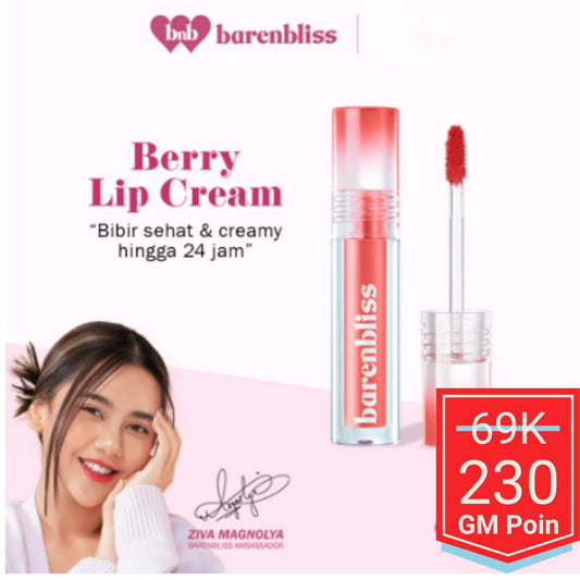 BNB barenbliss Berry Makes Comfort Lip Cream - Glow Mates Exclusive