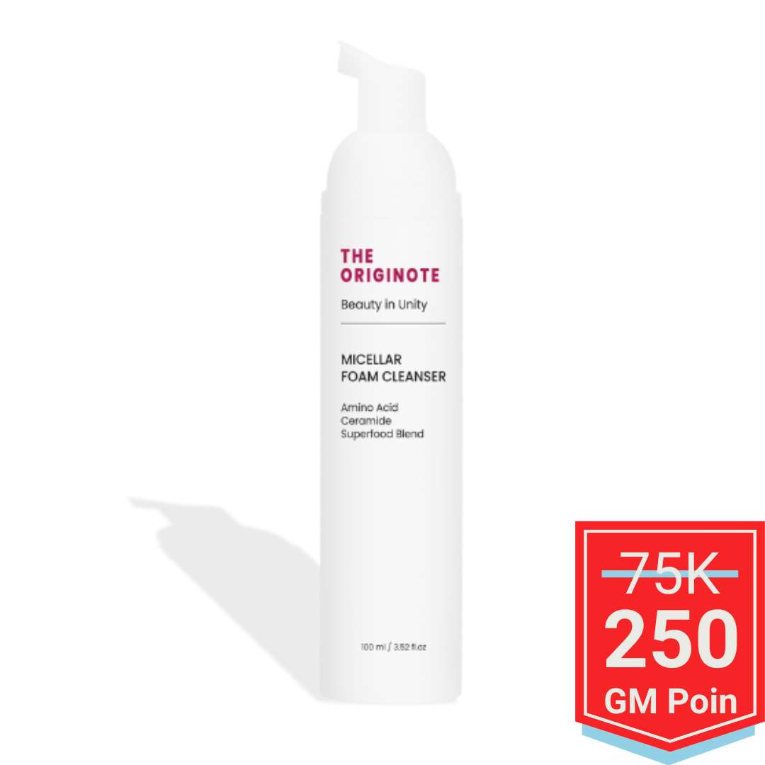 The Originote Micellar Foam Cleanser - Glow Mates Exclusive