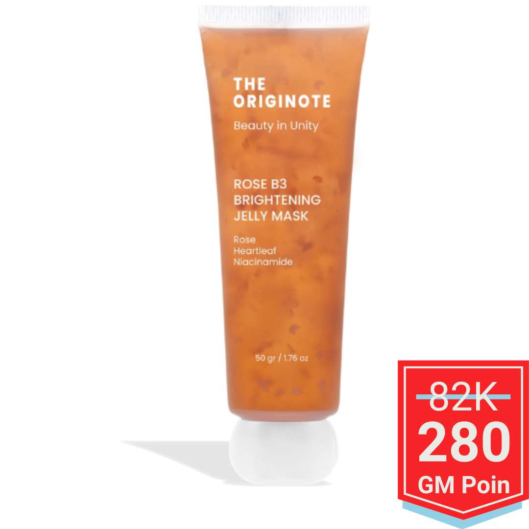 The Originote Rose B3 Brightening Jelly Mask - Glow Mates Exclusive