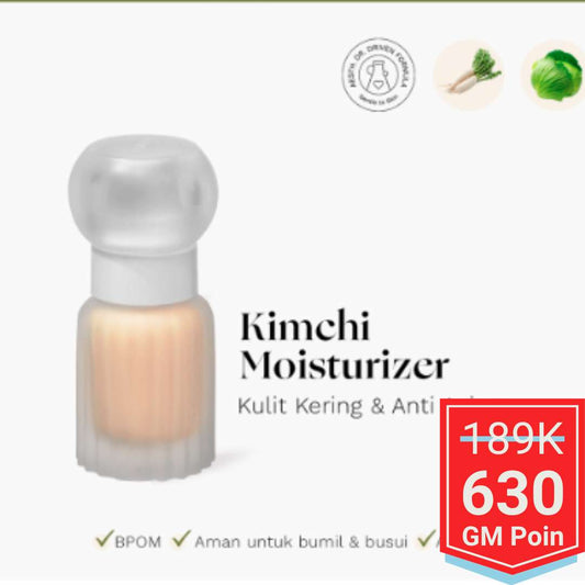 KIMCHI Cream Moisturizer | Mengandung Collagen, Bakuchiol dan Peptide untuk Kulit Kering Anti-Aging