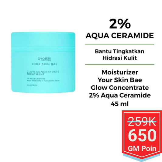 Moisturizer Avoskin Your Skin Bae GCT Aqua Ceramide 45ml - Glow Mates Exclusive