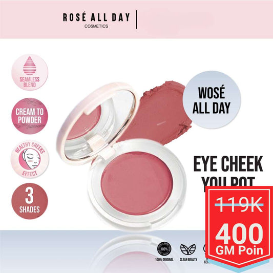 Rosé All Day Eye Cheek You Pot - Glow Mate Exclusive