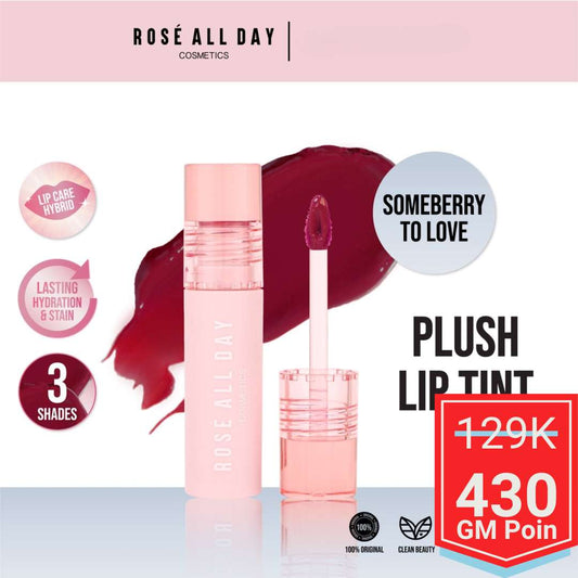 Rosé All Day Plush Lip Tint - Glow Mate Exclusive