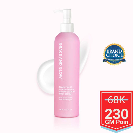 Grace and Glow Black Opium Brightening Hand and Body Lotion Body Serum - Glow Mate Exclusive