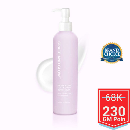 Grace and Glow Peony Blush Anti Blemish Hand and Body Lotion - Glow Mate Exclusive