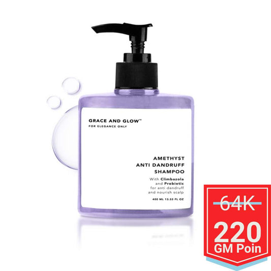 Grace and Glow Amethyst Anti Dandruff Shampoo - Glow Mates Exclusive