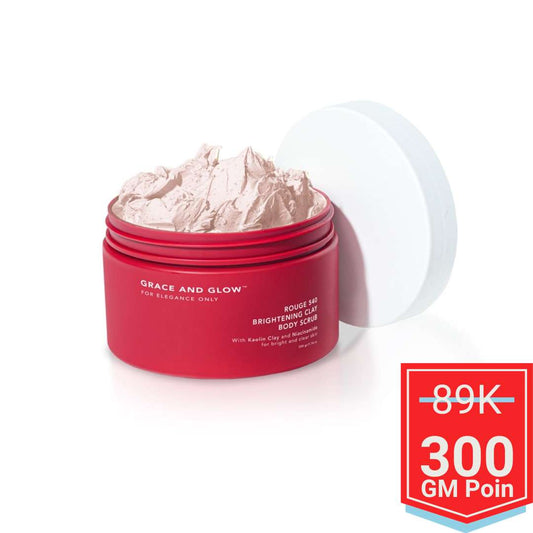 Grace and Glow Rouge 540 Brightening Clay Body Scrub - Glow Mates Exclusive