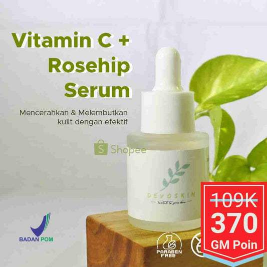 Devoskin Rosehip + Vitamin C Refine Glow Serum - Glow Mates Exclusive