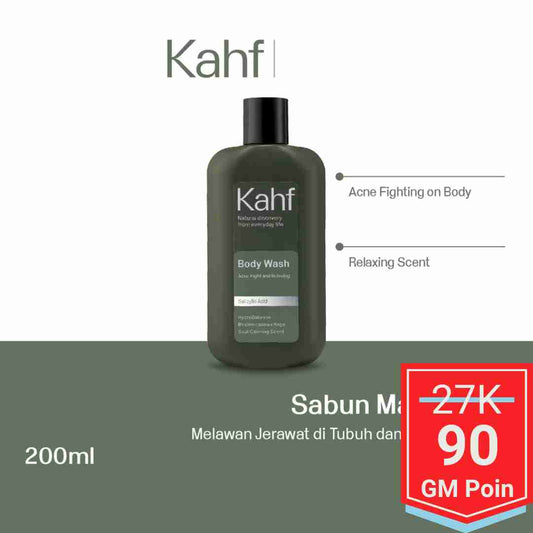 Kahf Acne Fight and Relaxing Body Wash - Glow Mates Exclusive